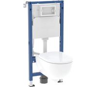Geberit Duofix Basic set vaso wc con copriwater e modulo di installazione 118.345.00.3