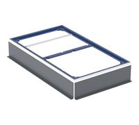 Geberit Duofix cadre d'installation pour surface de douche, pour sept pieds, 140x80cm, 551.507.00.1, 551.507.00.1