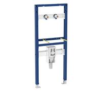 Geberit Duofix, élément pour lavabos, 130cm, batterie murale apparente, avec siphon encastré, 111.477.00.2, 111.477.00.2