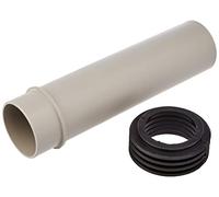 Geberit - Estensione Tubo Di Scarico Geberit con manicotto sigillante: d45 mm Grigio Granito, 152.434.06.1)