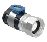 Geberit FlowFit Allacciamento diritto, con ghiera, DN 15, 619.491.22.1