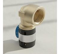Geberit FlowFit Curva di transizione a 90° con filettatura interna, DN 40, 620.5