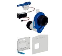 Geberit HyTronic comando per orinatoio da incasso con azionamento elettronico del risciacquo, alimentazione a rete, 116086001, HyTronic bianco/blu [Orinatoi > Accessori orinatoio]