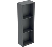 Geberit iCon mensola rettangolare, 22,5x70x13,2 cm, 502320, Colorazione: Frontale/carcassa: lava/opaco laccato, manico: lava/opaco verniciato a polvere - 502.320.JK.1