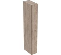 Geberit iCon Hochschränke avec 2 tiroirs, 24x48x180 cm, 503.011.JR.1, 503.011.JR.1, Colorazione: Struttura in legno di noce hickory / melamina