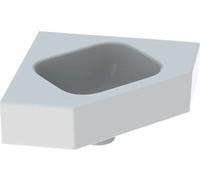 Geberit iCon lavabo 46x33 cm angolare a parete bianco lucida 124730000