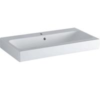 Geberit iCon lavabo à poser avec trou pour robinetterie, 75x48,5cm blanc, 124575600, 124575600, Colorazione: Bianco, con KeraTect