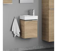Geberit iCon lavamani, evineo ineo4 mobile per lavabo, La: 38 cm; 1 sportello con apertura a sinistra e maniglia,, 124736000+BE0215OA, iCon [Mobili da Bagno > Mobile con Lavamani]