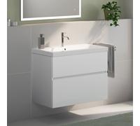 Geberit iCon Light lavabo, evineo ineo5 evo mobile, La: 90 cm, 2 scomparti estraibili, con maniglia incassata,, 501836002+BE0978WM, iCon Light; iCon [Mobili da Bagno > Mobili con Lavabo Integrato]