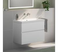 Geberit iCon Light lavabo, evineo ineo5 evo mobile, La: 90 cm, 2 scomparti estraibili, con maniglia incassata,, 501836003+BE0978WM, iCon Light; iCon [Mobili da Bagno > Mobili con Lavabo Integrato]