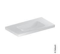 Geberit iCon Light lavabo, 90 cm x 48 cm, sans trou pour robinetterie, sans trop-plein,501840, 501.840.00.8, 501.840.00.8, Colorazione: bianco/KeraTect