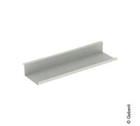 Mensola a muro Geberit iCon, 45x5,5x13 cm, 502326, Colorazione: grigio sabbia / verniciato a polvere matt - 502.326.JL.1