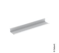Tablette murale Geberit iCon, 67,5x5,5x13 cm, 502327, 502327013, 502327013, Colorazione: bianco / verniciato a polvere opaco - CM