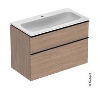 Geberit iCon mobile con lavabo, 2 scomparti estraibili, 502333JH1, iCon [Mobili da Bagno > Mobili con Lavabo Integrato]