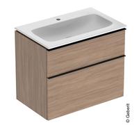 Geberit iCon mobile con lavabo, 2 scomparti estraibili, 502336JH1, iCon [Mobili da Bagno > Mobili con Lavabo Integrato]