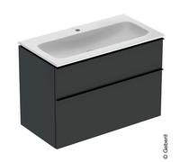 Geberit iCon mobile con lavabo, 2 scomparti estraibili, 502337JK1, iCon [Mobili da Bagno > Mobili con Lavabo Integrato]
