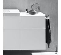 Geberit iCon armoire latérale, 2 tiroirs, 45x60x47,6 cm, 502315, 502315011, 502315011, Colorazione: Frontale/carcassa: bianco/laccato lucido, maniglia: bianco/opaco verniciato a polvere - CM