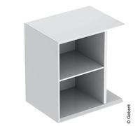 Elément latéral Geberit iCon avec box à poussières, suspendu, 37x40x27,3 cm, 502325, 502.325.01.1, 502.325.01.1, Colorazione: laccato bianco lucido