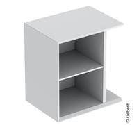 Geberit iCon elemento laterale con contenitore a parete, 37x40x27,3 cm, 502325, Colorazione: laccato bianco opaco - 502.325.01.3