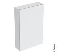Geberit iCon armadio a muro rettangolare, 1 anta, 45x70x15 cm, 502318, Colorazione: laccato bianco opaco - 502.318.01.3