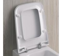 Geberit iCon sedile WC, 571910000, iCon; iCon Square bianco [WC > Sedili WC]