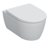 Geberit iCon Set WC a parete con sedile WC, senza bordo di risciacquo, lavabo...