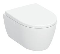 Geberit iCon WC a parete con TurboFlush, con sedile WC, versione corta, 503048001, iCon bianco [Ceramiche da Bagno > WC]