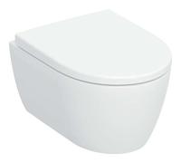Geberit iCon WC a parete con TurboFlush, con sedile WC, versione corta, 503048008, iCon bianco [Ceramiche da Bagno > WC]