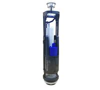 Geberit Impuls 240 Dual Flush Valve Syphon by Toilet Cistern Spare W/Actuator Cr-Pl