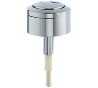 Geberit Impuls 241.800.KD.1-Pulsante 280 Twico 2 a Doppio Scarico, Cromato, Multicolore