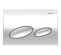 Geberit 115.228.21.1 Gloss Chrome Kappa Dual Flush Plate for UP200,
