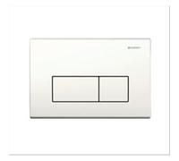 Geberit Kappa50, placca di comando con doppio tasto, colore bianco RICAMBI GEBER