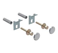 Geberit Kerafix Kit de fixation pour urinoir avec capuchons de protection, 551070000, 551070000