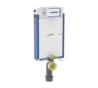 Geberit Kombifix elemento incasso con cassetta di scarico Omega A: 108 cm, per WC a parete, 110020001, Omega Kombifix [Elementi ad Incasso > Elementi Incasso per WC]