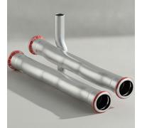 Geberit Mapress Acciaio C Set raccordo a T di collegamento per ritorno, DN 15 /