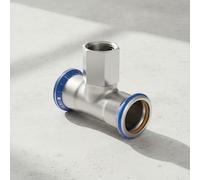 Geberit Mapress acciaio inossidabile raccordo a T con filetto interno (gas), DN