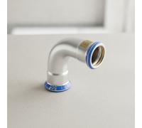 Geberit Mapress Acciaio inox Curva (Gas), DN 80, 34448