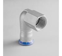 Geberit Mapress Acciaio inox Raccordo a gomito di transizione a 90° con filettat