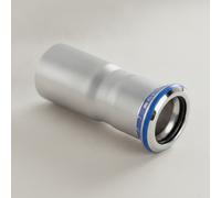 Geberit Mapress Acciaio inox Riduzione con estremità a innesto, DN 100 / 80, dø