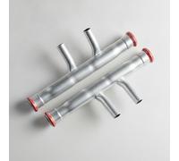Geberit Mapress Set raccordo a T di collegamento in acciaio C per mandata e rito