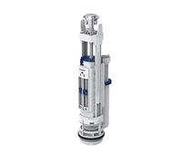 Geberit - Meccanismo di scarico, per valvola Geberit Serie 290, doppio volume di scarico, ricambio prolongado + 72 mm, 243.321.00.1)