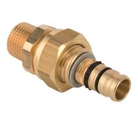 Geberit Mepla Übergangs-verschraubung Ag 1 1/4 X32 MM Ghisa Rossa