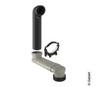 Geberit Monolith Set curva per WC sospeso, grigio - 131.088.29.1