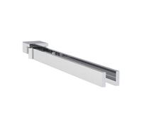 Geberit Monolith portasciugamani doppio per modulo sanitario per lavabo, 131110211, Monolith cromo [Elementi ad Incasso > Accessori per Elementi Incasso]