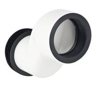 Geberit Monolith raccordo per WC a parete, 7 cm collegato, bianco alpino,
