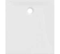 Piatto doccia rettangolare Geberit Nemea, bianco opaco, 550,59, Versione: 100 x 90 - 550.594.00.1