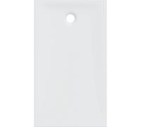 Piatto doccia rettangolare Geberit Nemea, bianco opaco, 550,59, Versione: 140 x 80 - 550.597.00.1