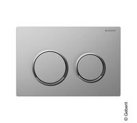 Geberit Omega20 placca di azionamento Round, 115085JQ1, Round Omega20 [Placche di Scarico > Placche di Scarico per WC]