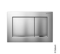 Geberit Omega20 placca di azionamento Square, 115080JQ1, Square Omega20 [Placche di Scarico > Placche di Scarico per WC]