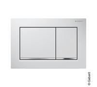 Geberit Omega20 placca di azionamento Square, 115080KJ1, Square Omega20 [Placche di Scarico > Placche di Scarico per WC]